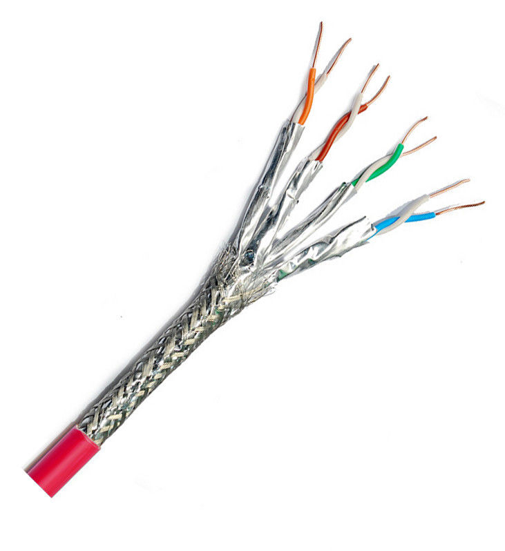 22 AWG 4PR Netzwerk-Patchkabel Cat 8 Ethernet-Kabel 50 Fuß 0,5 mm 0,58 mm