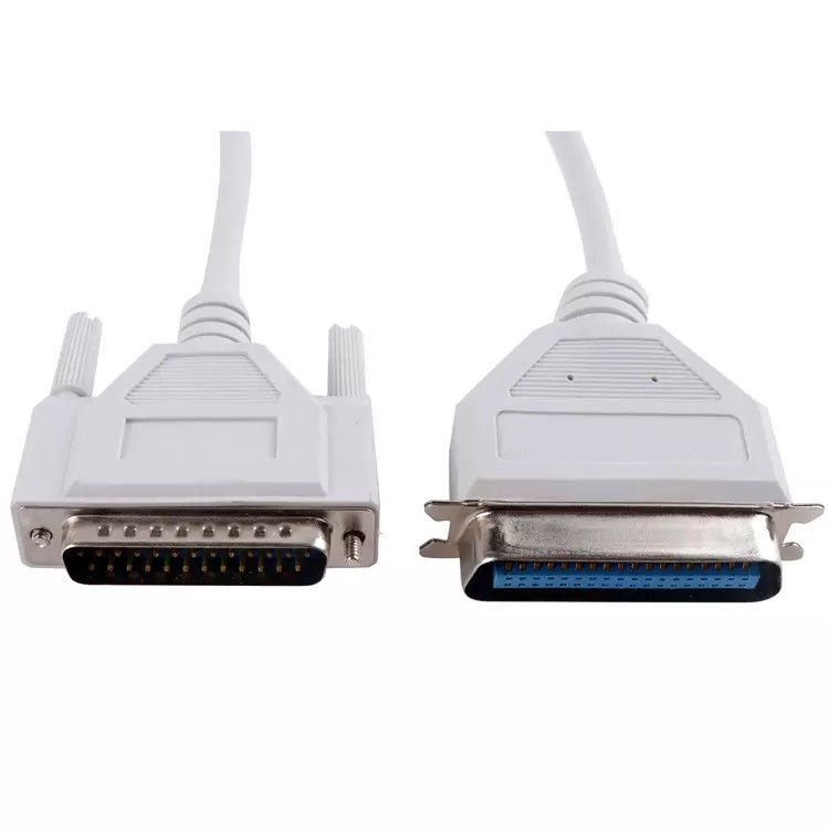 PVC Reines Kupfer VGA Stecker auf Buchse Druckerkabel 36P Stecker auf DB 25P