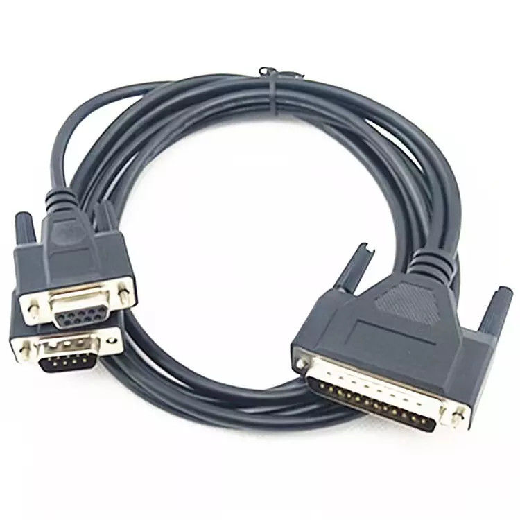 DB9M auf DB25M Computerdruckerkabel DB25 Stecker auf DB9 Buchse Verlängerungskabel OEM ODM