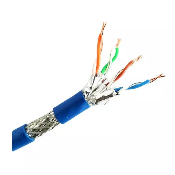23AWG*4P LAN-Kabel Cat7 305m Unterstützt 10-Gigabit-Ethernet-Netzwerkübertragung