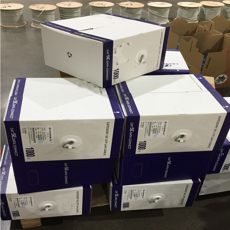 1000 Fuß 305 m gewendeltes Netzwerk-Patchkabel Cat5E Cat6A FTP UTP-Kabel