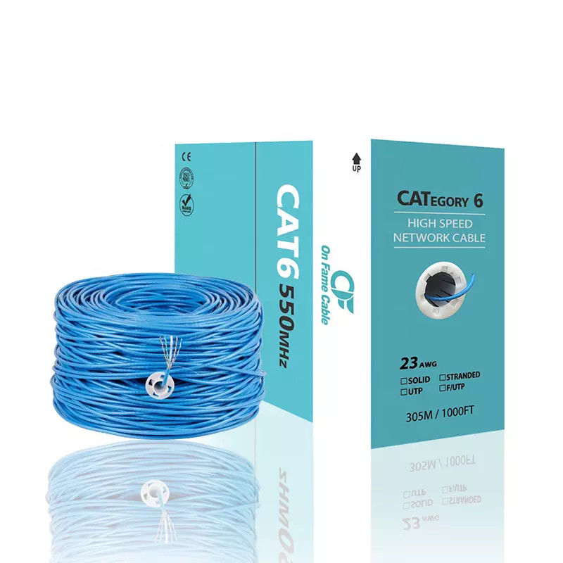 23 AWG Cat6 Lan-Kabel 305 m Netzwerk-Patchkabel TIA-568-C.2