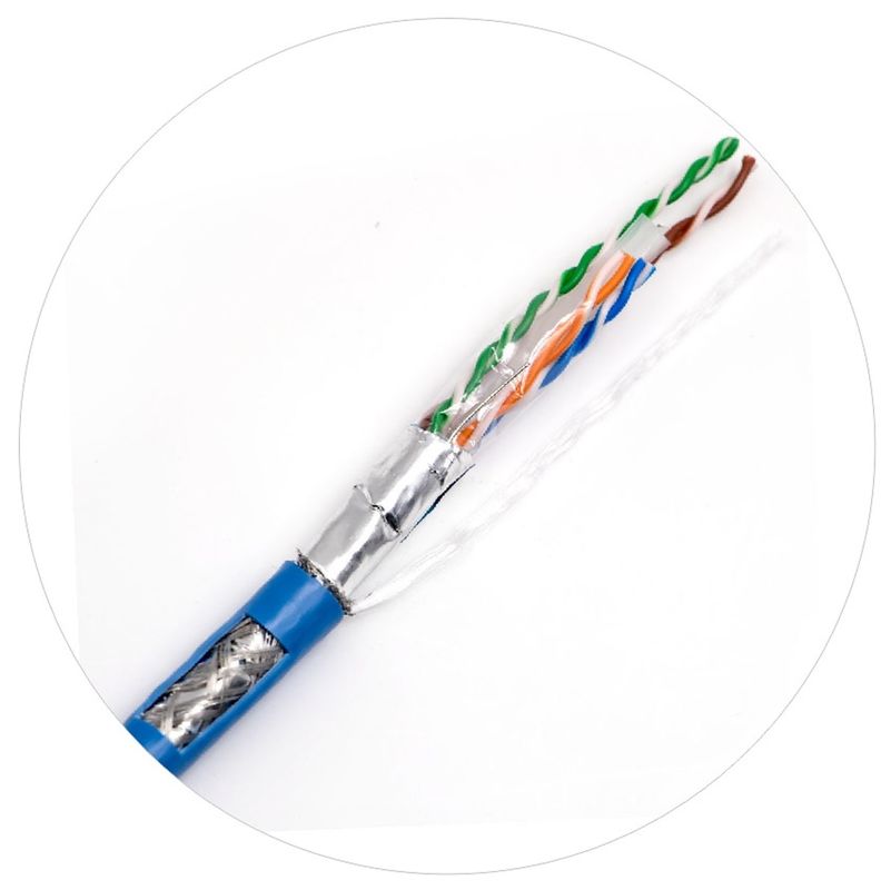Vergolden 50u“ Verbindungskabel Cat6 UTP SFTP Cat5e 3m 8P8C UTP 2m 1m
