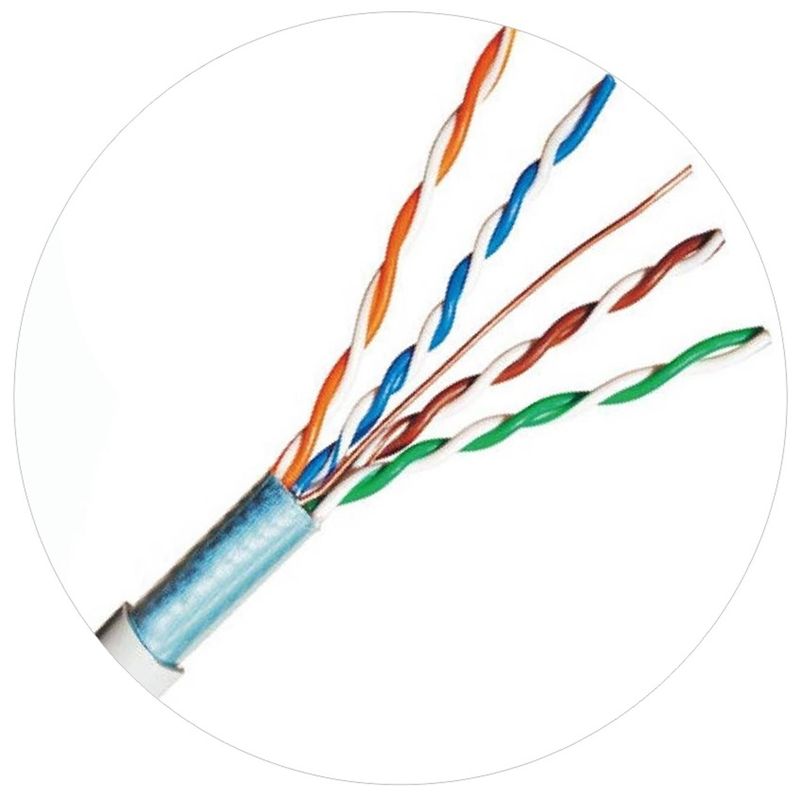 CCA UC-Core-Netzwerk-Patchkabel UTP Cat 5e 305 m Hochtemperaturbeständigkeit