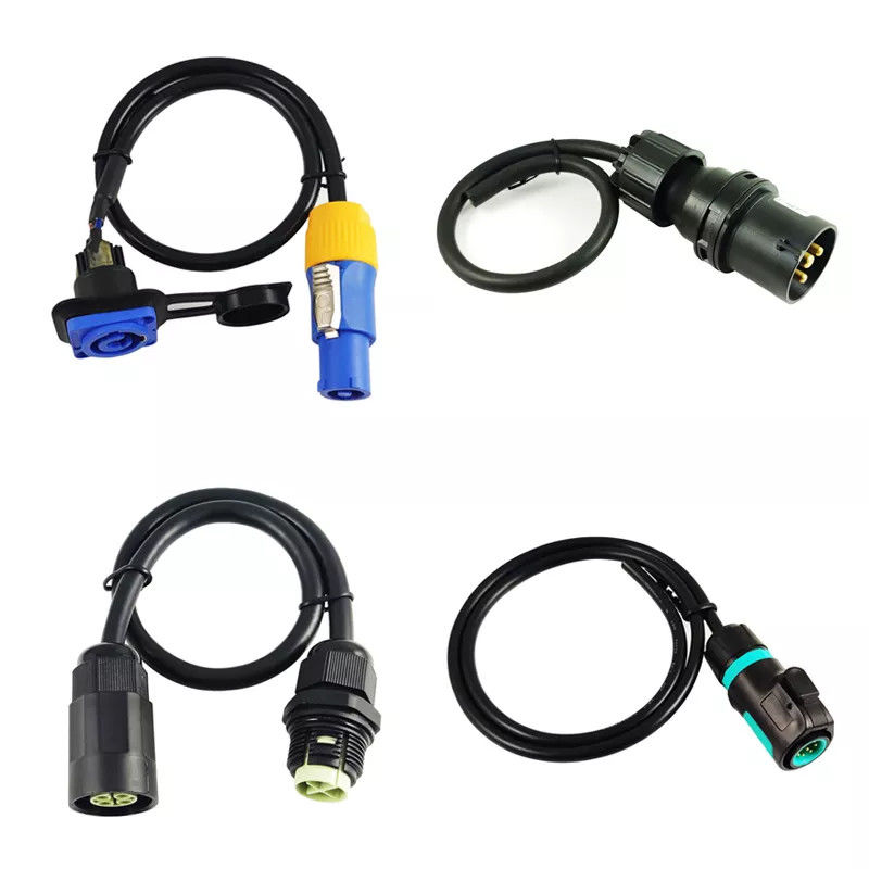 M8 M12 3 Pin 3 Core Roboter Kabelbaum Stecker Buchse Kabel IP65