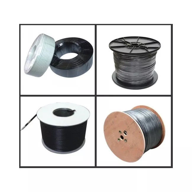 75 Ohm 100 Ohm LSZH-Jacke Rg6-Koaxialkabel für Internet-XLPE-Isolierung