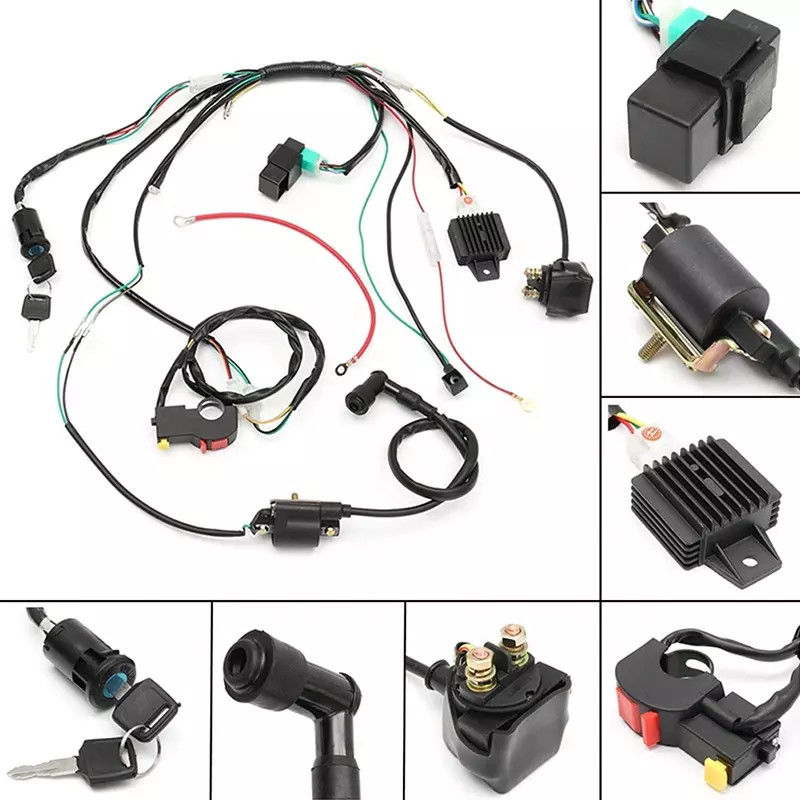 PVC 50 Kerne TE Molex Truck Automotive Kabelbaum versilbert