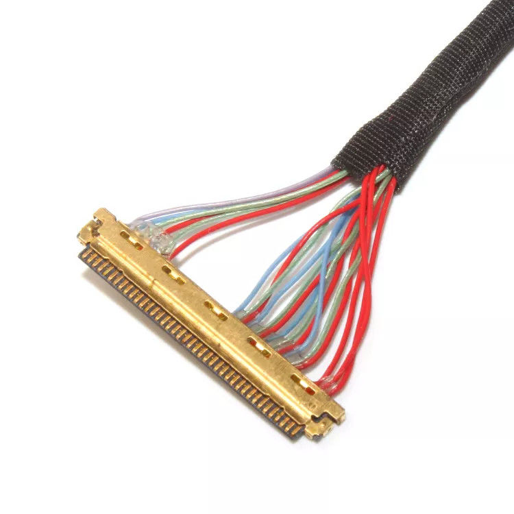 Kabelhersteller LVDS Kabelhersteller Kabelhersteller Anpassungskabelhersteller Flexible abgeschirmte Signalkabel für Bildschirm und Kamera Fabrik Direktlieferung Anpassungskabeldesign
