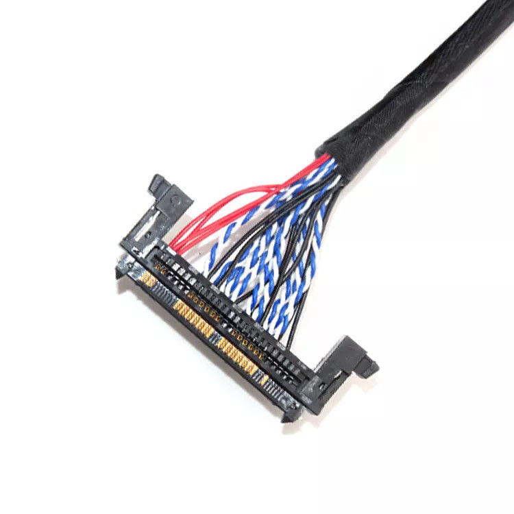 Kabelhersteller LVDS Kabelhersteller Kabelhersteller Anpassungskabelhersteller Flexible abgeschirmte Signalkabel für Bildschirm und Kamera Fabrik Direktlieferung Anpassungskabeldesign