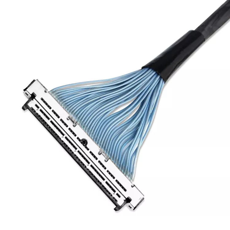 Kabelhersteller LVDS Kabelhersteller Kabelhersteller Anpassungskabelhersteller Flexible abgeschirmte Signalkabel für Bildschirm und Kamera Fabrik Direktlieferung Anpassungskabeldesign