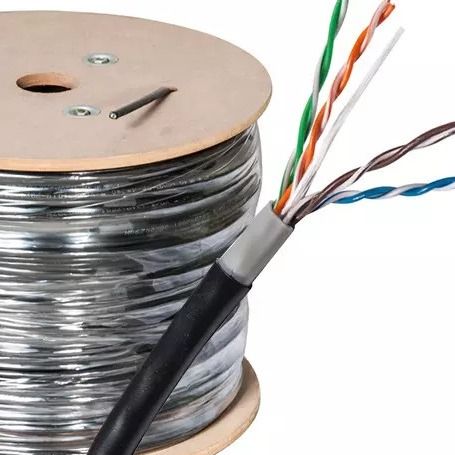 UTP FTP Solid Foam PE Netzwerk-Patchkabel Cat 5 LAN-Kabel 100ft