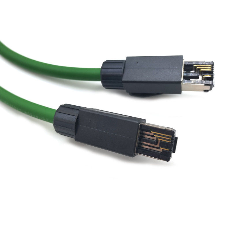 Servo-Industrie-Netzwerk-Kabel EtherCAT-Buss hohe Flexibilität doppelte Abschirmung Drag-Kette Industrie-Roboter-PLC-Kabel