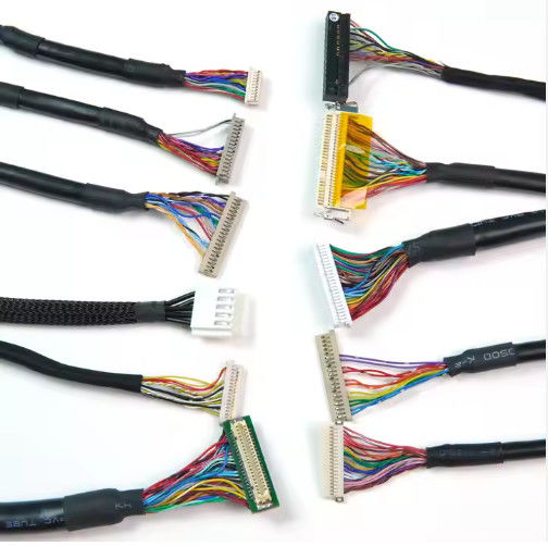 DF13-30DS-1.25C bis DF14-20S-1.25C Custom Lvds Kabelmontage für Lcd-Panel 20pin 30pin 40pin 50pin 60pin