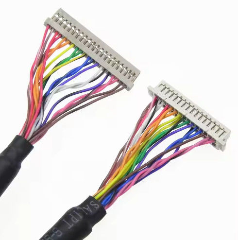 DF13-30DS-1.25C bis DF14-20S-1.25C Custom Lvds Kabelmontage für Lcd-Panel 20pin 30pin 40pin 50pin 60pin