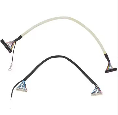 Micro Coaxial Lvds Kabel 20 30 40 Pin Custom Lcd Screen Micro Coaxial Lvds Ipex Display Kabel für LCD-Panel