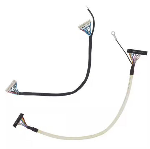 Micro Coaxial Lvds Kabel 20 30 40 Pin Custom Lcd Screen Micro Coaxial Lvds Ipex Display Kabel für LCD-Panel