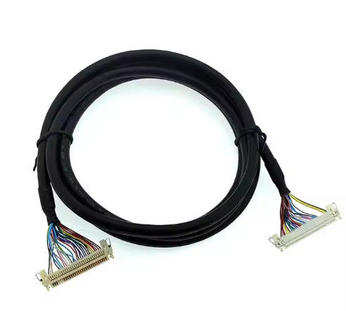 100% Test 1,25 mm 2,0 mm Pitch 20 30 40 Pin Connector LVDS abgeschirmter Draht LCD-Display Kabelmontage