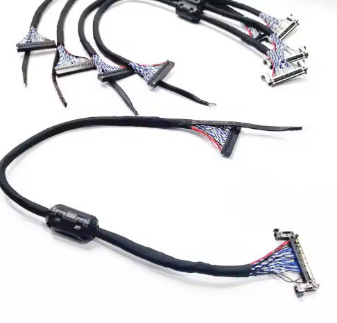 JAE LVDS Kabel unterstützt PET 100% Test LCD Fernsehkabel für 32 Zoll Fernseher