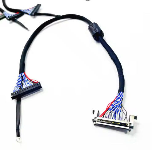 JAE LVDS Kabel unterstützt PET 100% Test LCD Fernsehkabel für 32 Zoll Fernseher