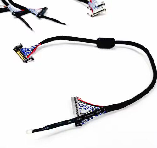 JAE LVDS Kabel unterstützt PET 100% Test LCD Fernsehkabel für 32 Zoll Fernseher