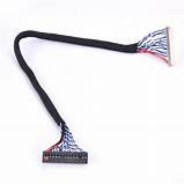 UL VW-1 Entflammbarkeitsbewertung LVDS-Kabel für Videoanwendungen mit hoher Geschwindigkeit 300V Nennspannung AWG26-28 Drahtmessgerät