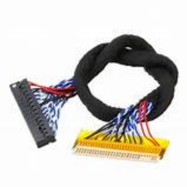 AWG26-28 LVDS-Kabel mit UL-VW-1-Flammbarkeit und Dielektrische Festigkeit ≥ 1000V/min