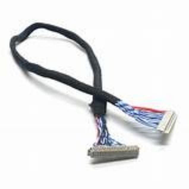 Kupferleiter Niederspannungsbildschirm Seriekabel Industrieautomation LVDS-Anschluss Typ 105C Temperaturbewertung