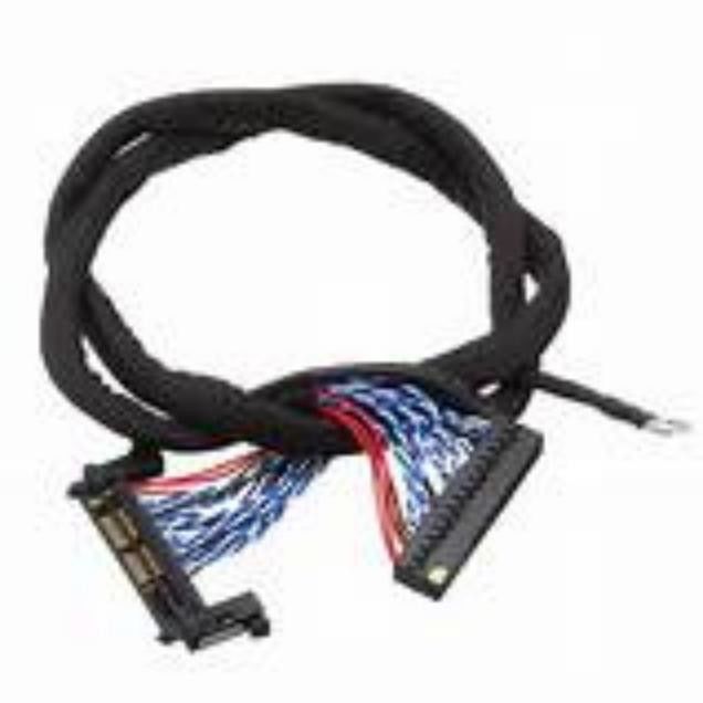 Schwarz 300V UL VW-1 Schirm-Niedrigspannungs-Serienkabel mit AWG26-28 Draht