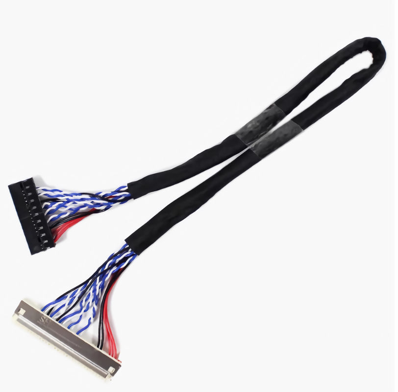 300V Niederspannung Verlust HDMI Niederspannung Anzeige Seriekabel Schwarz PVC Jacket 1-5M