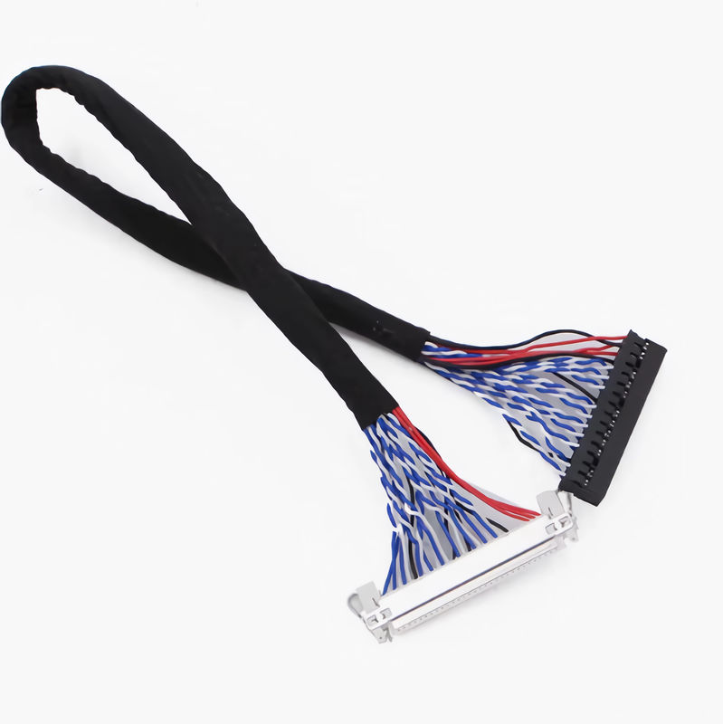 Genaue Signalübertragung garantiert UL-zertifiziertes LVDS-Kabel mit 1-5m Kabellange und feuerbeständiger PVC-Jackette