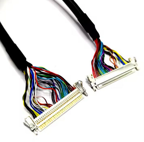 Flammschutzmittel für elektrische Drähte 2Pin-16Pin UL 1007 22awg Schwarz