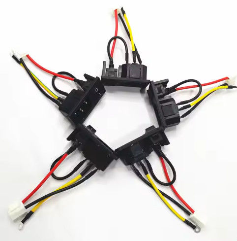 Flammschutzmittel für elektrische Drähte 2Pin-16Pin UL 1007 22awg Schwarz