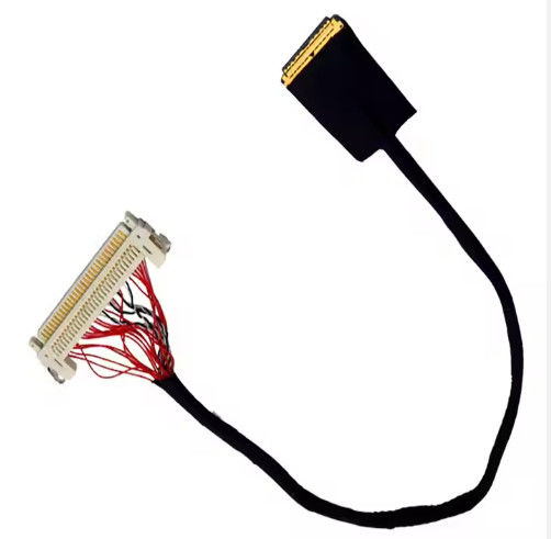 UL VW-1 Nennwert 300V 30-Pin-Anschluss LVDS-Kabelmantel mit AWG26-28 Kupferleiter und Entflammbarkeit