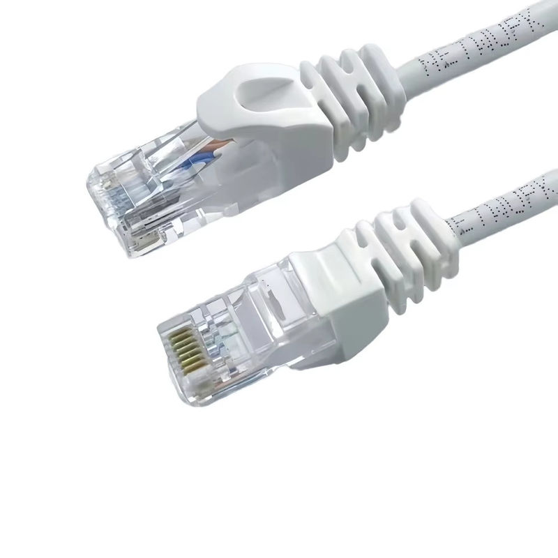 10%-90% RH Hochgeschwindigkeitsnetzwerkkabel 1m-20m in Weißblau Schwarz Grau Gelb mit Kabelzertifizierung UL/CE/RoHS/FCC/ISO