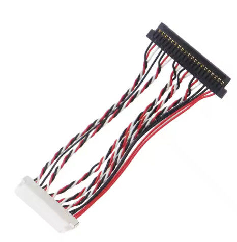 Spezielles Kabeldesign für kompakte LVDS-Systeme mit flexiblem Routing und EMI-Widerstand für den industriellen Einsatz