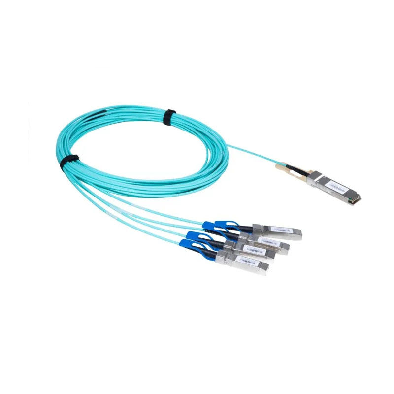 QSFP-40G Aktivoptisches Kabel OM3 1M 2M 3M 5M 7M 10M QSFP28 100G bis 100G AOC Kabel Drahtgurt Hersteller