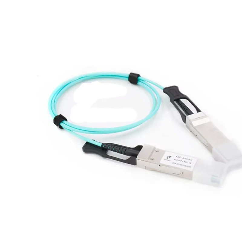 QSFP-40G Aktivoptisches Kabel OM3 1M 2M 3M 5M 7M 10M QSFP28 100G bis 100G AOC Kabel Drahtgurt Hersteller