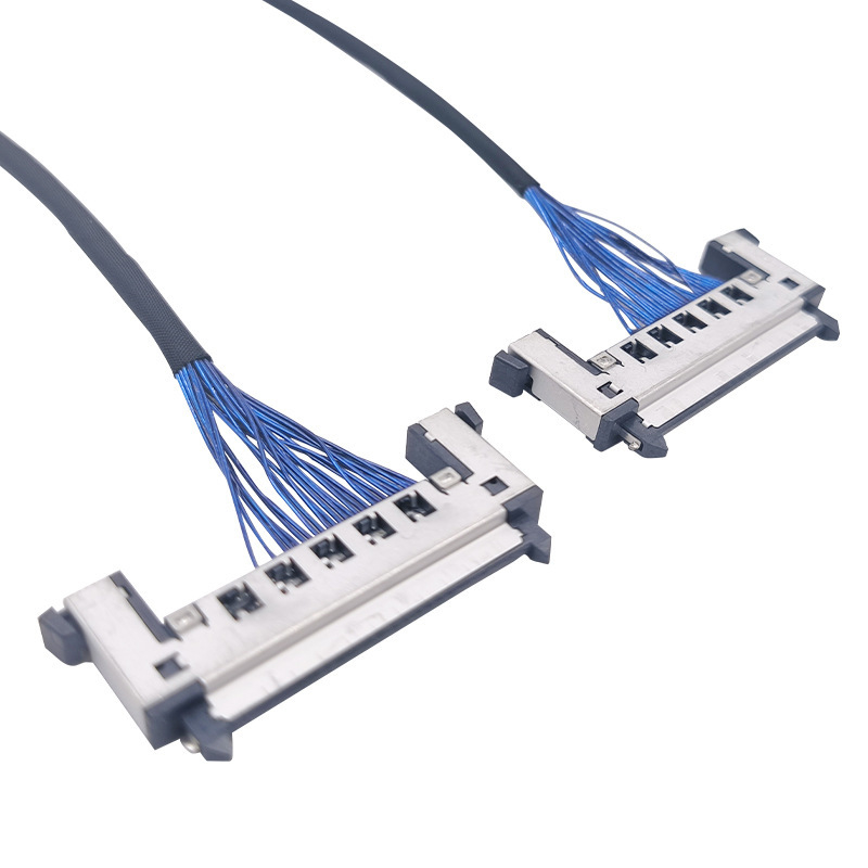 Hochpräzises Spezialkabel für ultradünne koaxiale LVDS-Displays, LED-Bildschirm-Silberdraht-Lösungen