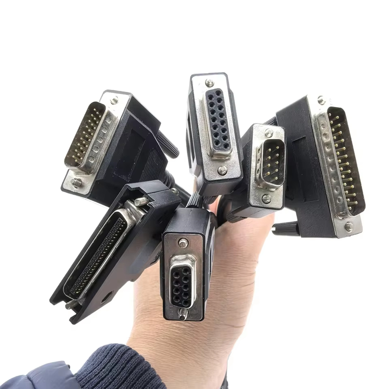OEM/ODM DB9P 15P DB25P Spritzguss-Mehrader-Twisted-Pair-geschirmtes Kabel Digitales DB-Meter für Kabelfernsehen