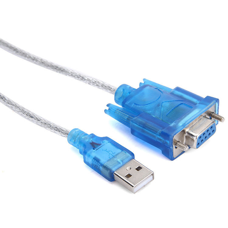 Hochwertiger USB-zu-DB9 RS232-Konverter mit CH340 IC, der nach kundenspezifischen Kabelstandards für präzise industrielle Konnektivität entwickelt wurde.