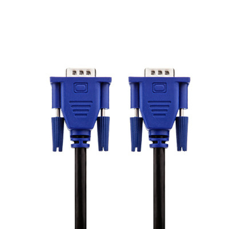 Custom Cable Wholesale 3+2 15 Pin Male To Male Vga Cable 3+2 Vga To Vag Cable With Blue Plug Wire Harness Manufacturers