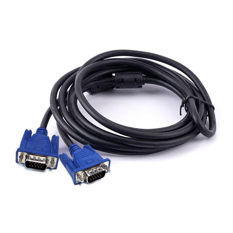 Zuverlässiger VGA-Kabelbaum für Computer-Displays und Projektorinstallation, geeignet für Büro- oder Industrieanwendungen. Kabelkonfektion