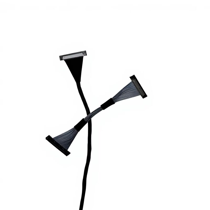 USLS20-30-010-B 30 Pin Micro Coax LVDS Kabel für Hochgeschwindigkeitsübertragung mit 0,4 mm Pitch Custom Assembly