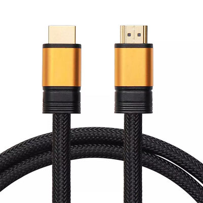 Nylon Ultra HD 4k HDMI-Kabel 18 Gbit / s 60 Hz 8,0 mm vernickelt