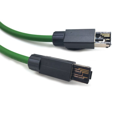 Servo-Industrie-Netzwerk-Kabel EtherCAT-Buss hohe Flexibilität doppelte Abschirmung Drag-Kette Industrie-Roboter-PLC-Kabel