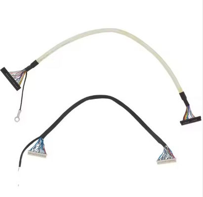 Micro Coaxial Lvds Kabel 20 30 40 Pin Custom Lcd Screen Micro Coaxial Lvds Ipex Display Kabel für LCD-Panel