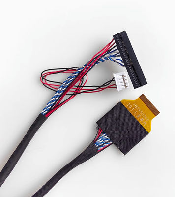 105 °C Nenntemperatur Robustes Kupfer-LVDS-Kabel Feuerfest