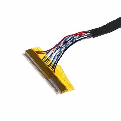 Datenübertragungs-LVDS-Kabel mit einer dielektrischen Festigkeit ≥ 1000 V/min und Kupferleitermaterial bei 105 °C