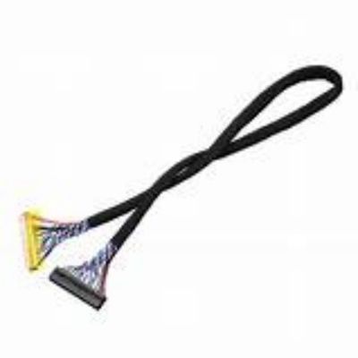 UL VW-1 Flammbarkeitsbewertet schwarzes Niederspannungsbildschirm-Serienkabel mit Isolationswiderstand ≥ 1000MΩ