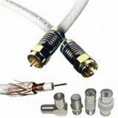 Kabellänge 100 Meter Hochspannungskoaxiales Kabel mit Impedenz weniger als 30 Ohm und Spannung 40 KV